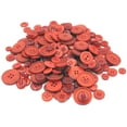 thumbnail image 1 of Gwen Studios Plastic Sewing Buttons Value Pack, 3.5 oz., Assorted Sizes, Red, 1 of 8