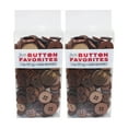 thumbnail image 1 of Gwen Studios Plastic Sewing Buttons Value Pack, 7 oz., Assorted Sizes, Brown, 1 of 5