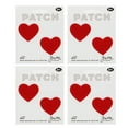 thumbnail image 1 of Gwen Studios Red Heart Embroidered Iron-on Patch Appliques, 1.45" x 1.4", 8CT, 1 of 7
