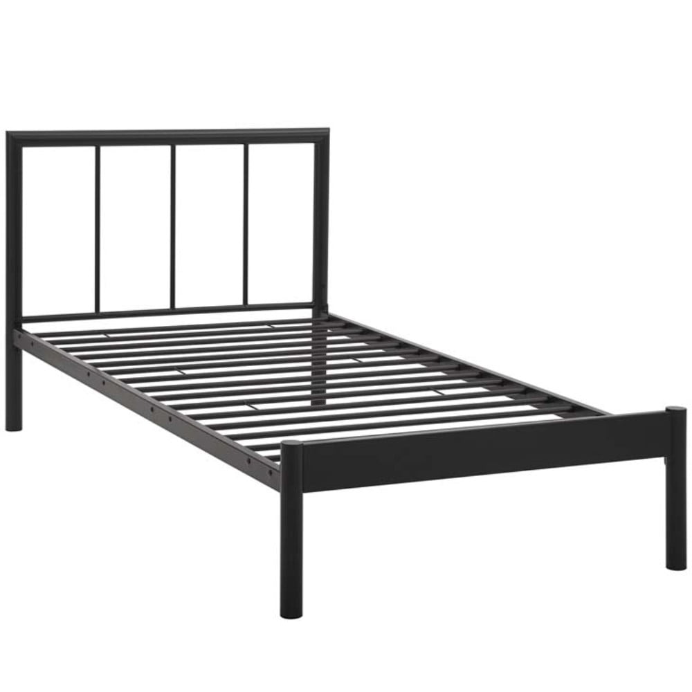 Gwen Twin Bed Frame - Brown