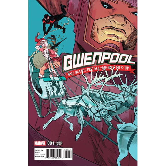 Gwenpool Holiday Special Merry Mix Up Henderson Var Marvel Comics Comic Book