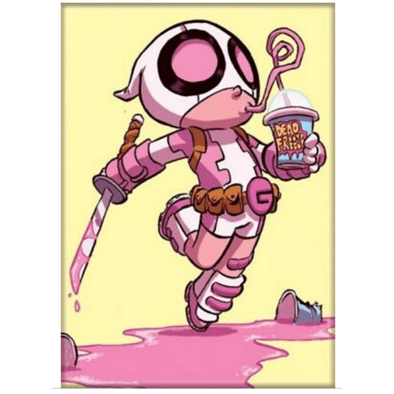 Gwenpool Stacy Spider Woman PHOTO MAGNET 2 1/2" x 3 1/2 ITEM: 72643MV Ata-boy