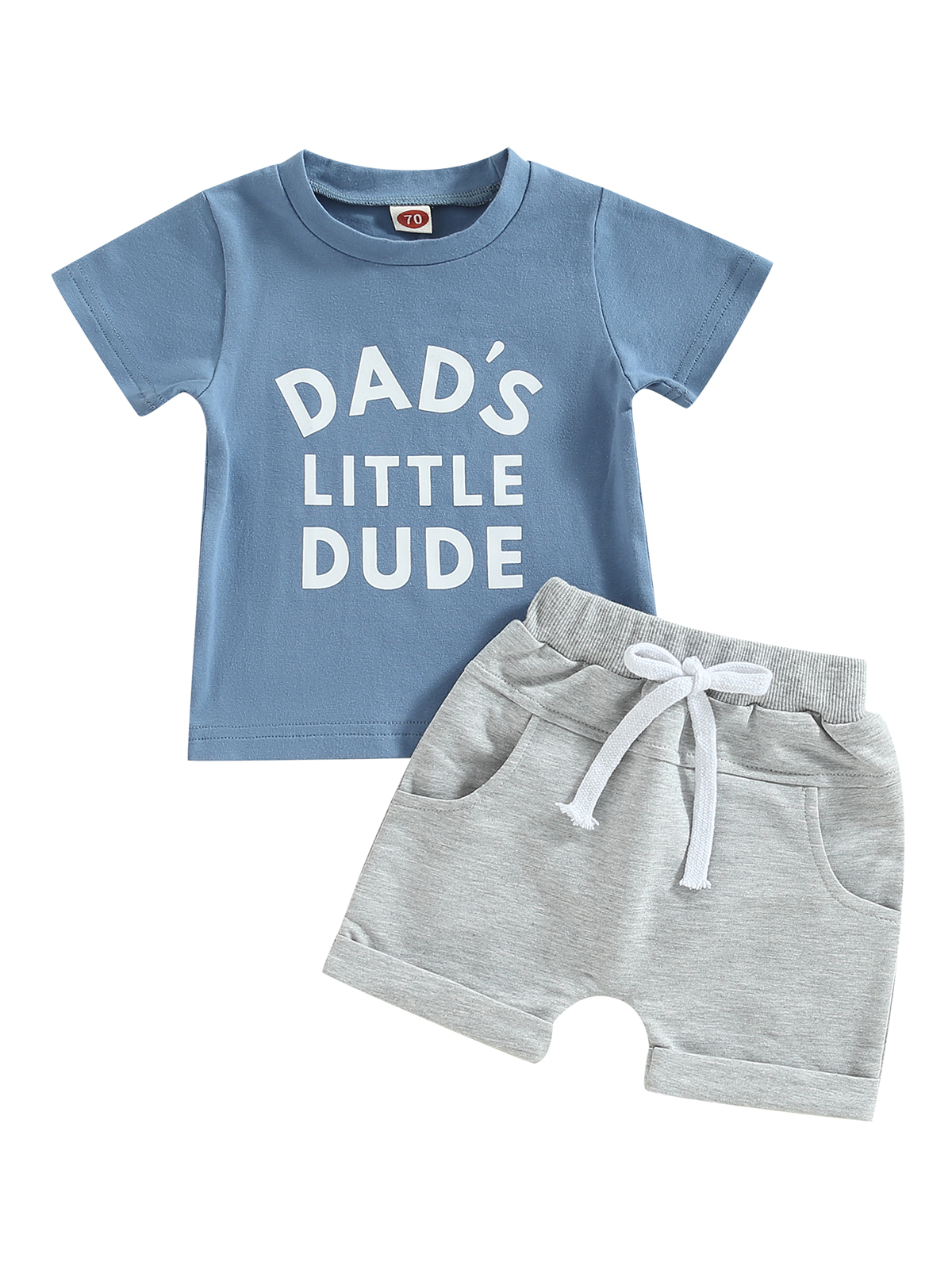 Gwiyeopda Infant Baby Boys Outfit Set Short Sleeve T-Shirt and Shorts ...