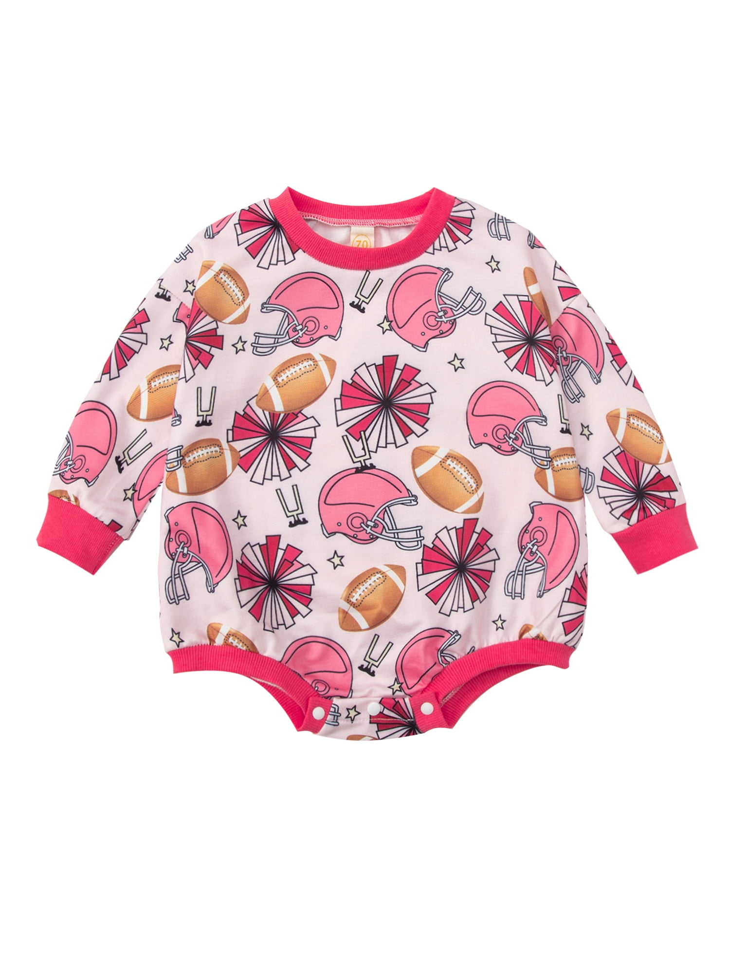 Gwiyeopda Infant Baby Girl Boy Halloween Outfit Gingerbread Sweatshirt Romper Onesie Bubble