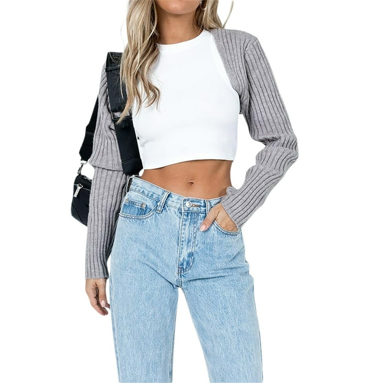 White hot sale shrug walmart