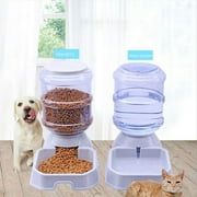 Gwong 3.8L Automatic Pet Feeder Dog Cat Drinking Bowl Large Capacity Water Food Holder