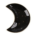 thumbnail image 1 of Gwong Moon Shape Decorative Jewelry Dish Ceramic Engagement Rings Trinket Dish Wedding Decor, 1 of 10
