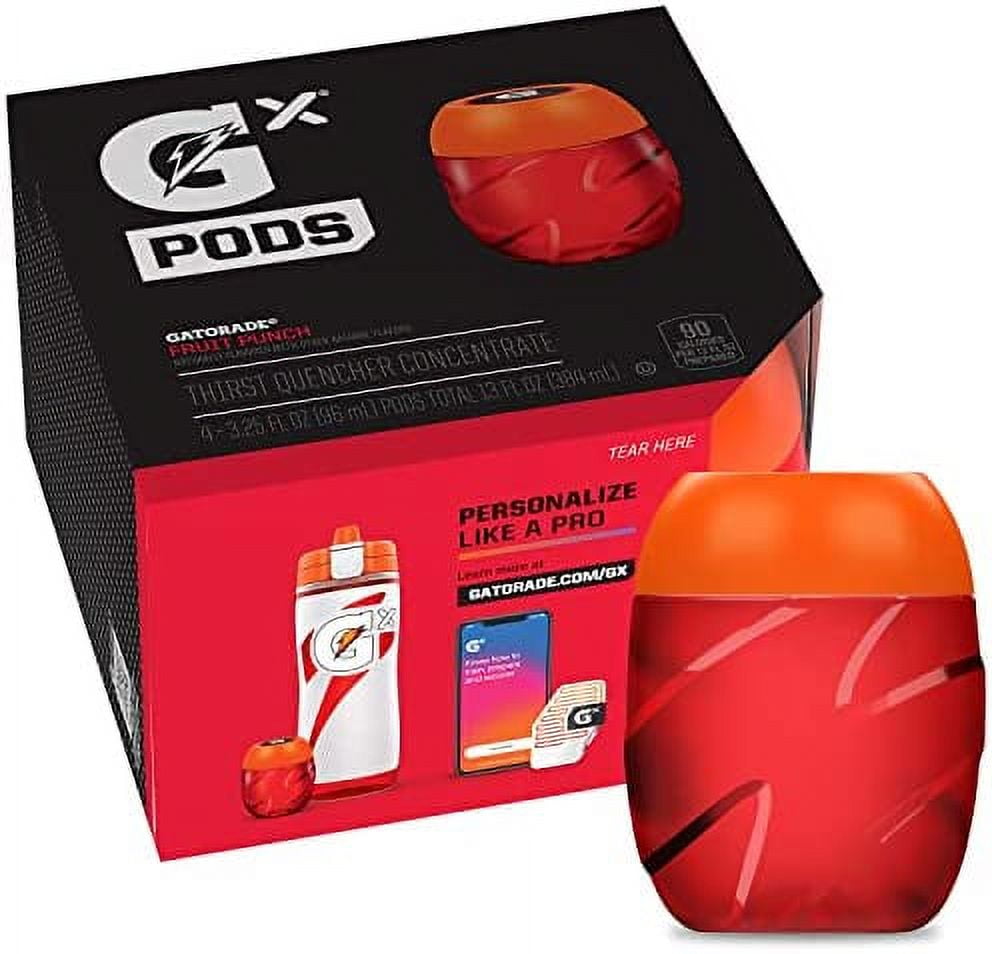Gatorade Gx Hydration System: Non-Slip Gx Squeeze Bottles & Sports Drink  Flavor Mix Pods - Walmart.com