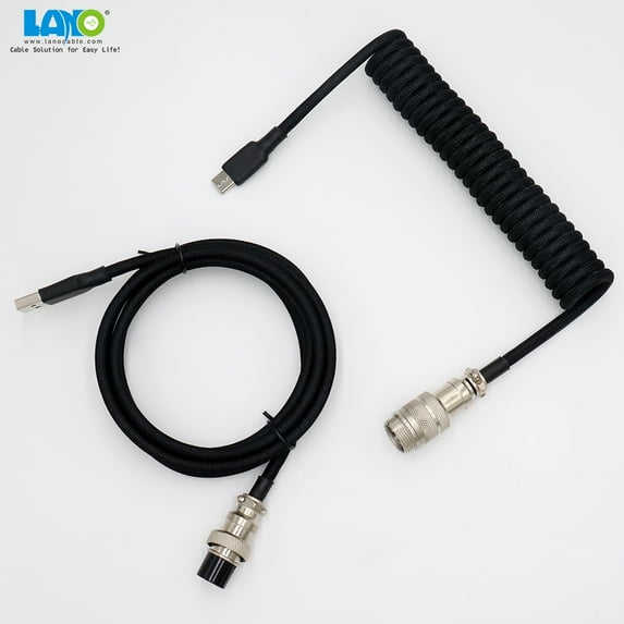 Gx16 5pin Connector Braided Cord Wire Usb Type c Keyboard Wire Usb c Fast Charger Cable Gx16 3 Pin Aviation