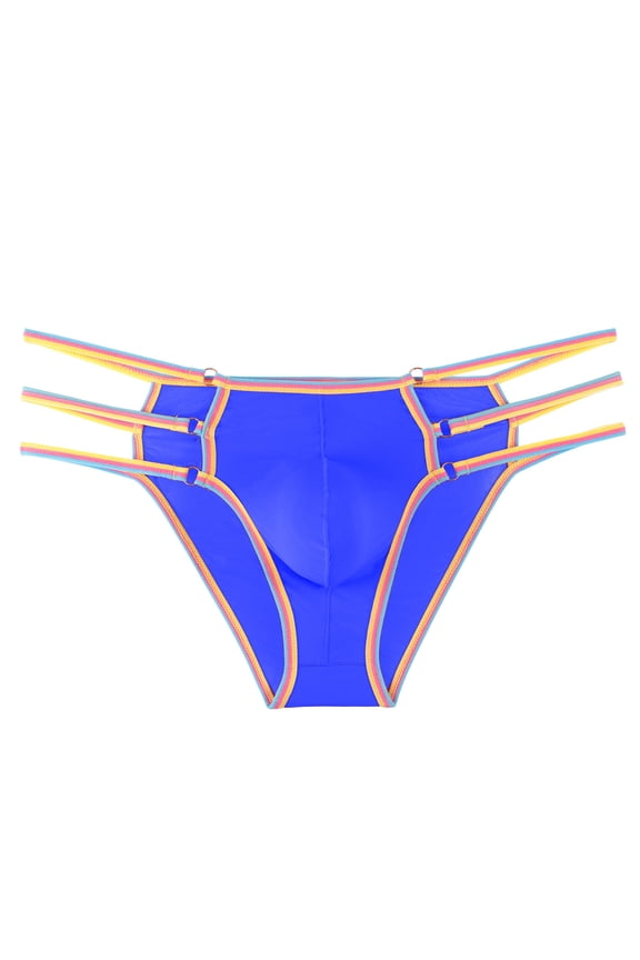 Men's Sexy Bandage G-String Men Stretch Strap Waistband Briefs Bulge Pouch Thong Bikini Underwear Sleepwear Lingerie Underpants Knickers