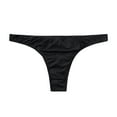 thumbnail image 1 of Gxdcog Men's Thong Underwear Elastic Micro Bikini Briefs Men Soild Color Baisic Low Waist Comfortable Pouch Panties Sexy Thongs, 1 of 2