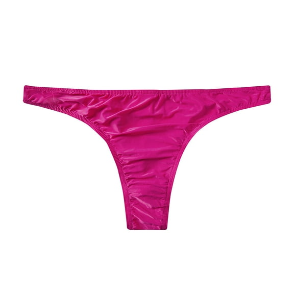 Gxdcog Men's Thong Underwear Elastic Micro Bikini Briefs Men Soild Color Baisic Low Waist Comfortable Pouch Panties Sexy Thongs
