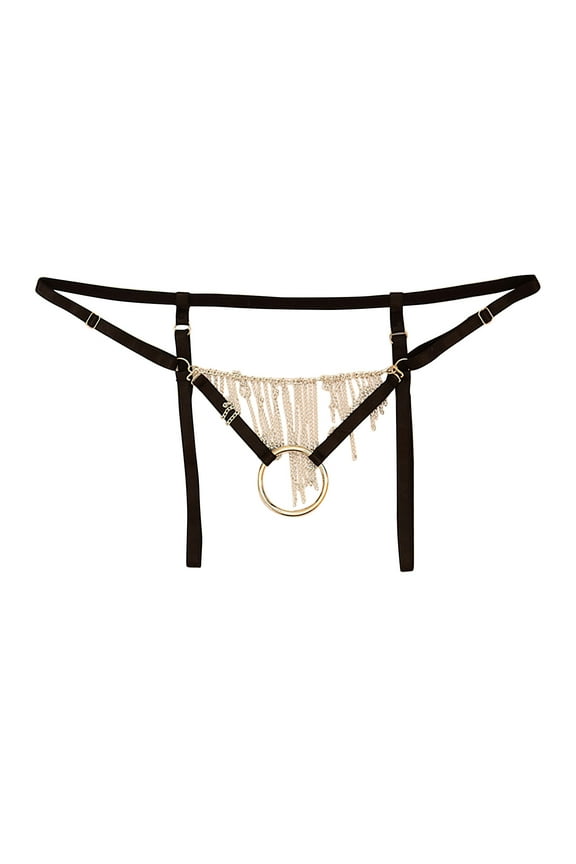 Mens Jockstrap Underwear Low Waist Mesh Breathable Athletic Supporter Jock Straps Spandex Hollow Hot Male Underpants Men Crotchless Strappy Thongs O Ring Decor G-string