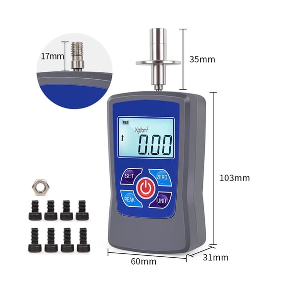 Gy-M15 Gy-M30 Digital Abs Fruit Hardness Tester Meter With Backlight Alarm For Home Industrial Fruit Quality Testing Monitor Gray Black 120X60X31Mm Gy-M15