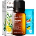 thumbnail image 1 of Gya Labs Breathe Essential Oil Blends - Breathe Easy Essential Oils from Eucalyptus, Peppermint and More for Humidifier Cleaner (0.34 Fl Oz), 1 of 8