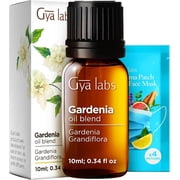 Gya Labs Gardenia Essential Oil - 0.34 fl oz - for Hair, Skin, Diffuser, Aromatherapy & DIY Candle Making Scent