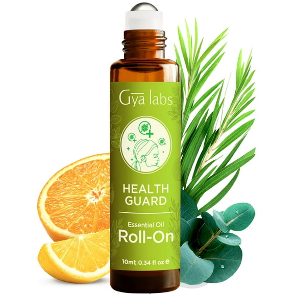 Gya Labs Health Guard Roll On for Wellness & Congestion Relief - 10ml