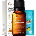 thumbnail image 1 of Gya Labs Mindful Meditation Essential Oil Blend - 100% Pure Natural Undiluted Meditation Essential Oil - Grounding & Relaxing (0.34 Fl Oz), 1 of 8