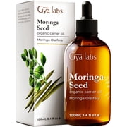 Gya Labs Moringa Seed Carrier Oil (100ml) for Sensitive Skin