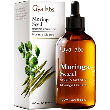 Gya Labs Moringa Seed Carrier Oil (100ml) for Sensitive Skin