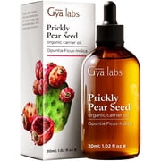 Gya Labs Prickly Pear Seed Carrier Oil - 1 fl oz - Therapeutic Sensitivity for Skin Body