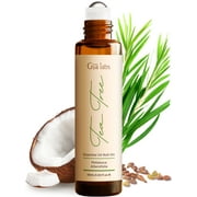 Gya Labs Tea Tree Essential Oil Roll On for Breakouts & Skin Care (0.34 fl oz)