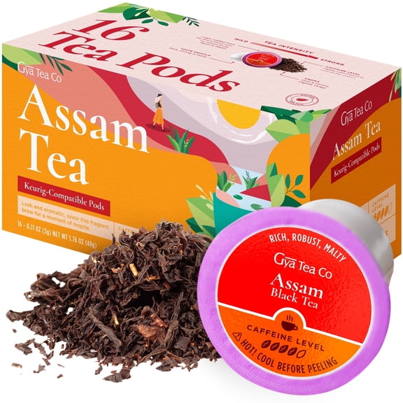 Gya Tea Co Assam Black Tea K-Cup (16 Pods)