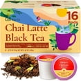 thumbnail image 1 of Gya Tea Co Chai Latte Black Tea Pod (16 Count) - Caffeinated Smooth, Flavourful, Robust, Enjoy Hot or Iced, 1 of 7