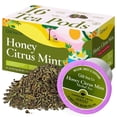thumbnail image 1 of Gya Tea Co Honey Citrus Mint Tea Pods for Keurig - Herbal, Decaf & Caffeine Free Refreshing Mint & Soothing Honey Tea for All Day Comfort & Tranquility, 1 of 9