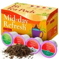 thumbnail image 1 of Gya Tea Co Mid-Day IEF31 Refresh Tea Gift Set (16 ct) - Assorted Tea Pod Variety Pack with Ceylon, Lemon, Oolong & Earl Grey 4 Flavors for Refresh & Energy, 1 of 3