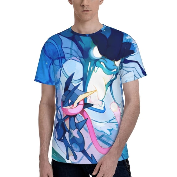 Men's T-Shirt Printed Graphic Crewneck Breathable Tees Shirt Streetwear Fashion Casual Unisex Short Sleeve Tops
