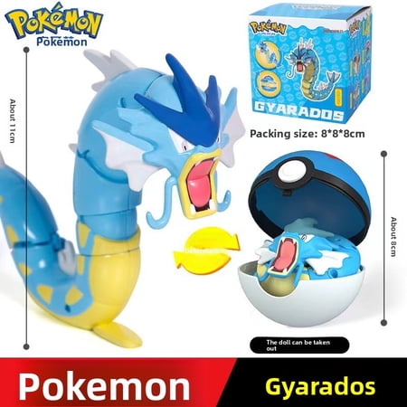 Gyarados Transformable Building Blocks Storage Toy Gift
