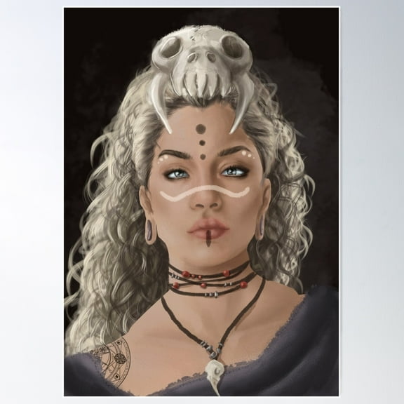 Gydd, The Pagan Witch Poster Wall Art, Modern Wall Decor For Living Room Bedroom, 24x36 UNFRAMED