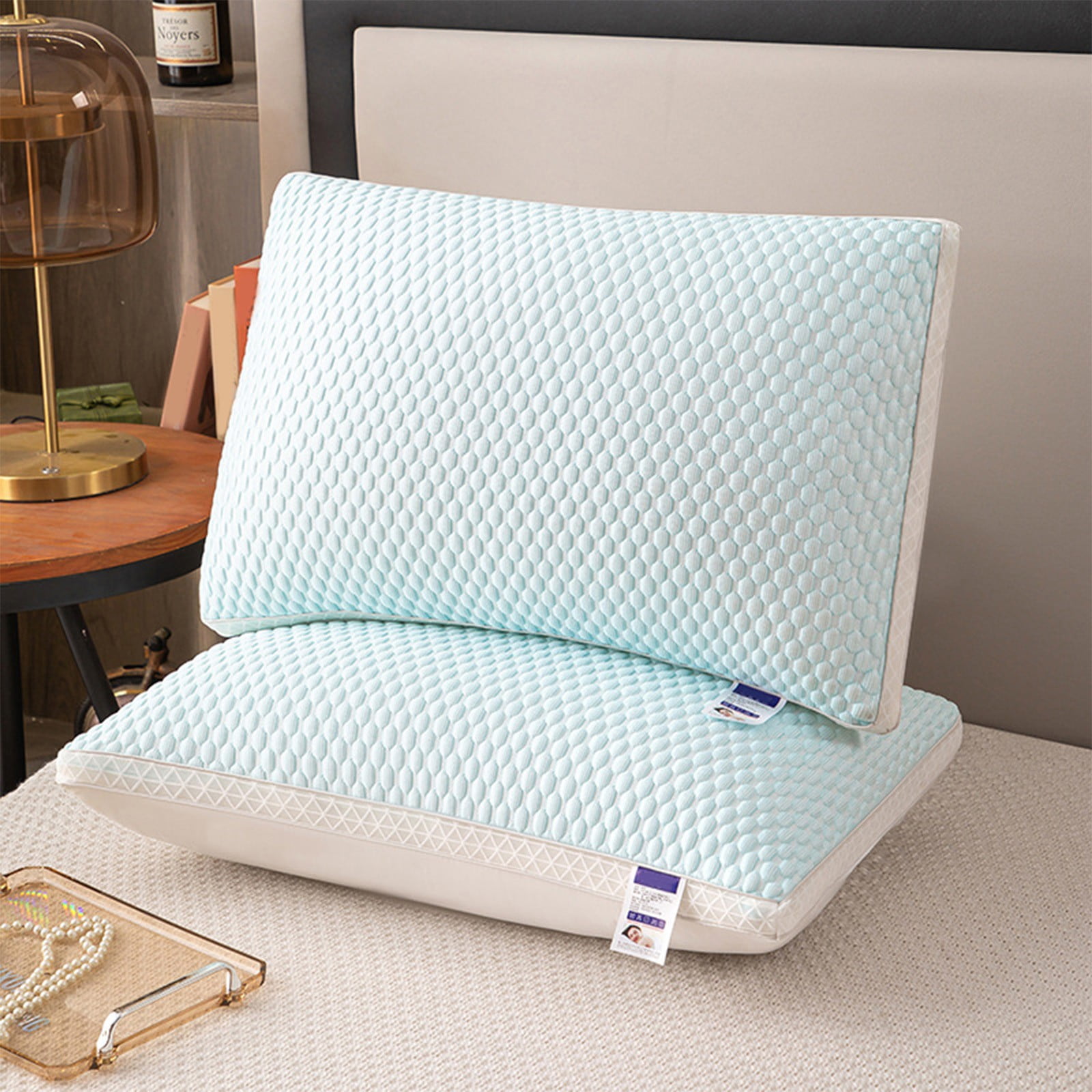 Gyedt Home Goods The Down Alternative Pillow Queen Size, Best Pillows for Sleeping, Adjustable