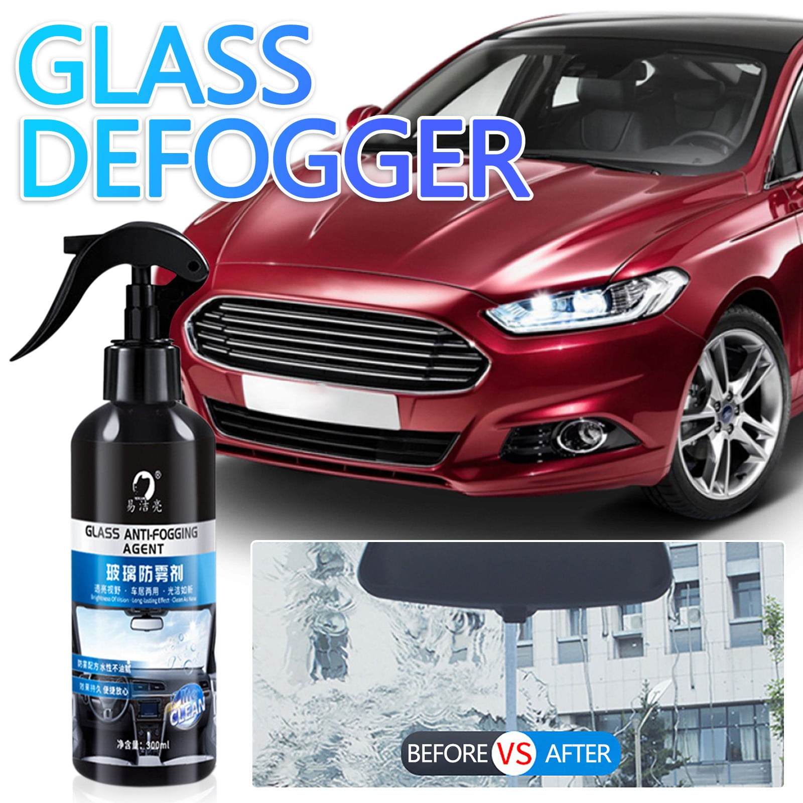 Gyedtr 300ml MultiFunctional AntiFogging Spray for Home and Car,2024
