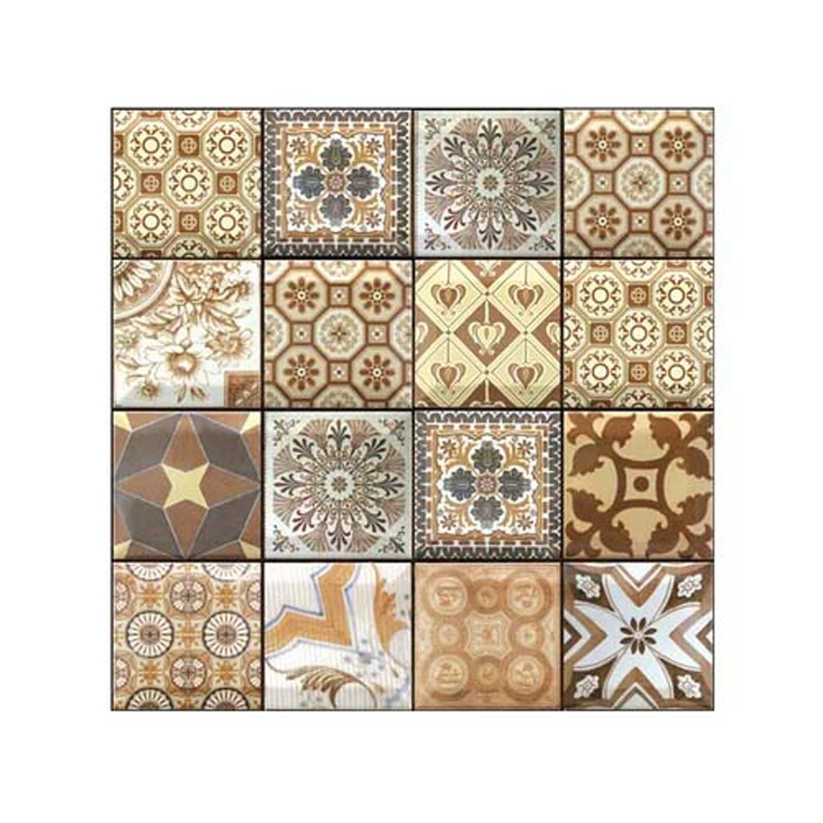 Gyedtr 5Sheet Peel and Stick Tile Backsplash,Vinyl SelfAdhesive Tile