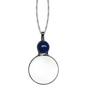 Gyedtr Magnify Glass Necklace for Women and Men- Magnify Pendant Decoration - Magnifier Glasses Necklace Decor for Reading - Mother Fathers Day Christmas Birthday Gifts Clearance