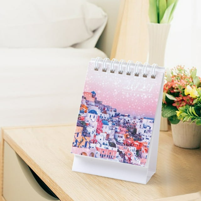 Gyedtr Small Desk Calendar 2024,Funny Calendar 12Months Christmas Gift