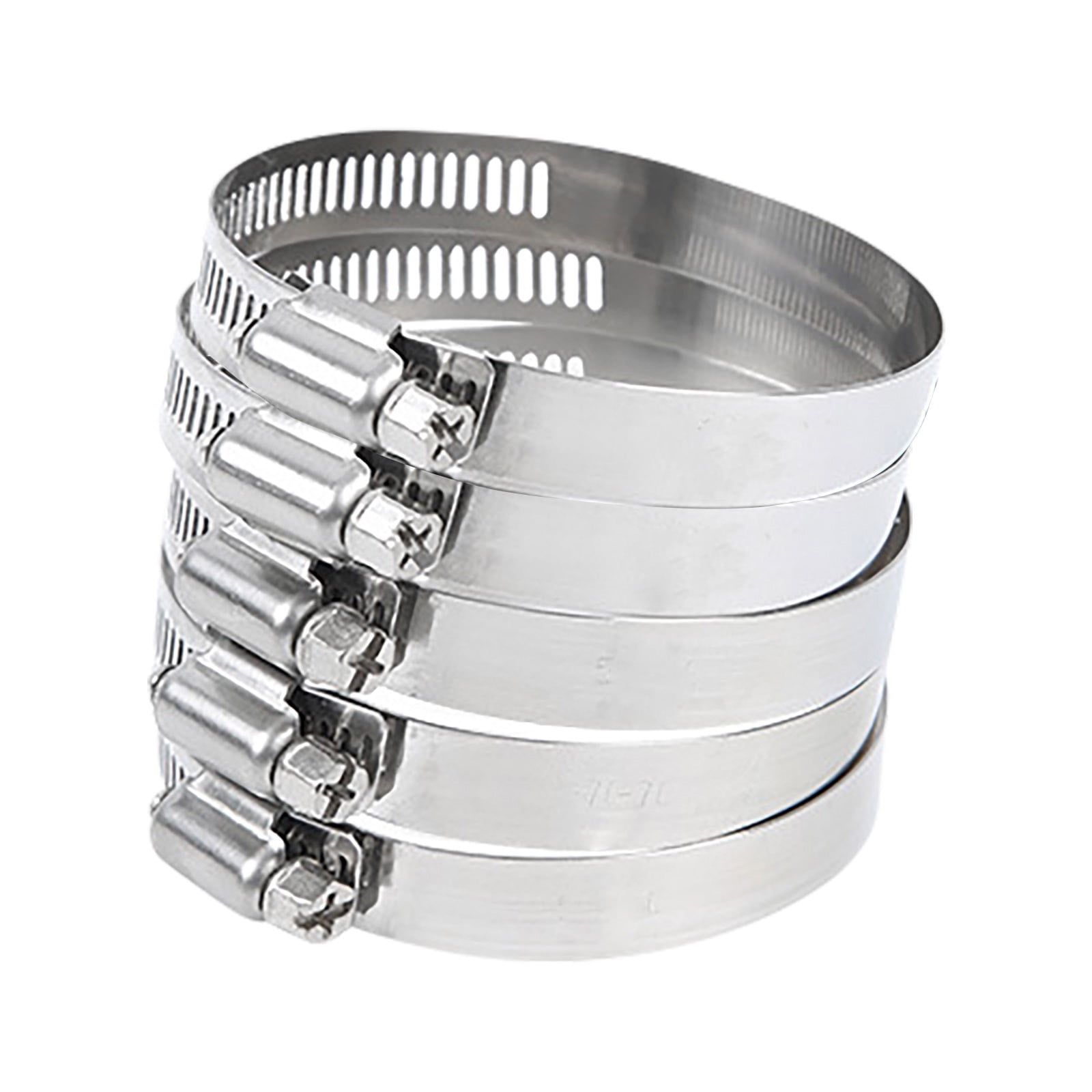 Swordfish 26-Piece Stainless Steel Worm Gear Hose Clamp Assortment - Various Sizes