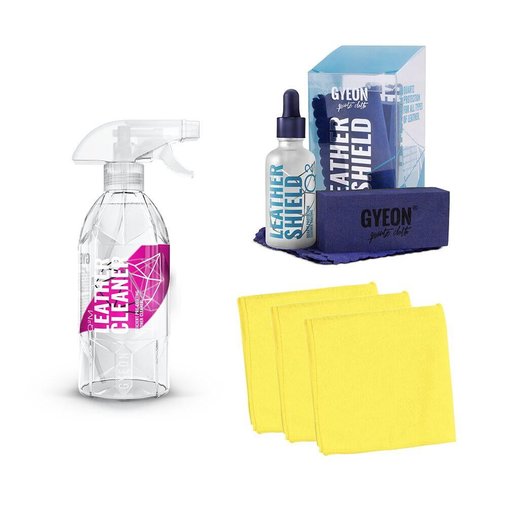 Gyeon Leather Clean and Shield Kit