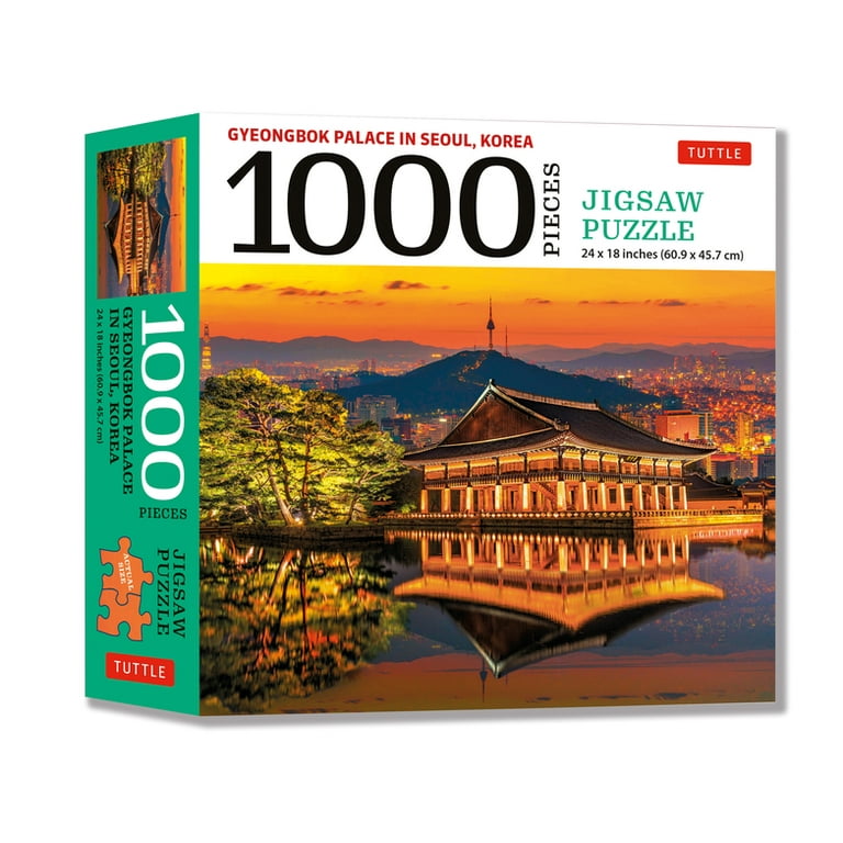 Gyeongbok Palace in Seoul Korea - 1000 Piece Jigsaw Puzzle
