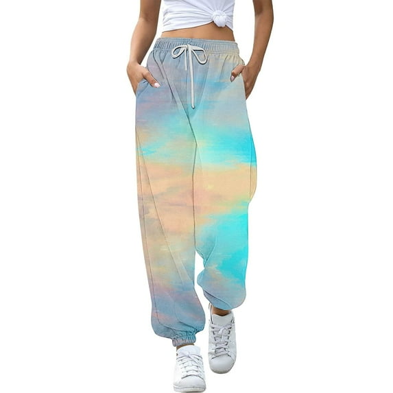 Gyexs Baggy Pants for Girls Girls Uniform Pants Soft Trousers School Clothes for Teen Girls Girls Sweatpants for Spring Fall