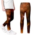 thumbnail image 1 of Gyexs Boys Pants Long Leggings Galaxy Planet Print Multicolor Sport Sweatpants(Girls), 1 of 4