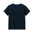 thumbnail image 1 of Gyexs Boys Shirts Size 7-8 Boy Shirts Cute Summer Design Cotton Tee Tops Back To School T-Shirt (Child, Dark Blue, 7-8 Years), 1 of 6