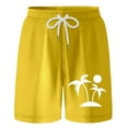 thumbnail image 1 of Gyexs Boys Swim Trunks Size 14-16 Quick Dry UPF 50+ Swimwear Elastic Drawstring Bathing Suit Hawaiian Beach Swim Boards Shorts Yellow, 1 of 7