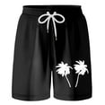 thumbnail image 1 of Gyexs Boys Swim Trunks Size 14-16 Quick Drying Beach Board Shorts Kids Floral Print Swim Trunk Swimsuit Hawaiian Beach Shorts Swim Shorts Z02-Black, 1 of 2