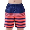 thumbnail image 1 of Gyexs Boys Swim Trunks Size 2-3 4th of July Independence Day Star Graphic Flag Print Swim Shorts Summer Outerwear Swimming Wear Hawaiian Beach Shorts Red, 1 of 6
