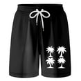 thumbnail image 1 of Gyexs Boys Swim Trunks Size 6-7 Quick Drying Beach Board Shorts Kids Floral Print Swim Trunk Swimsuit Hawaiian Beach Shorts Swim Shorts Z03-Black, 1 of 6