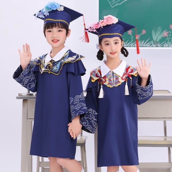 Gyexs Children's Graduation Cap and Gown Outfit/College Robe Set — free download