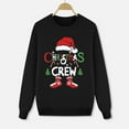 thumbnail image 1 of Gyexs Christmas Shirts for Family - Family Christmas Sweaters Funny, Festival Holiday Xmas Pullover Tops Cozy Warm Women's Fashion (Kid, Black, 2-3 Years), 1 of 5
